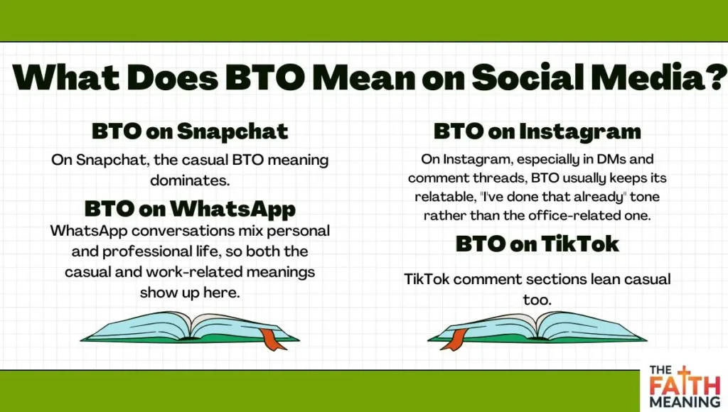 What Does BTO Mean on Social Media?