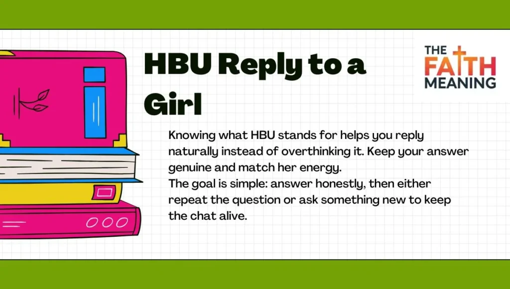 HBU Reply to a Girl