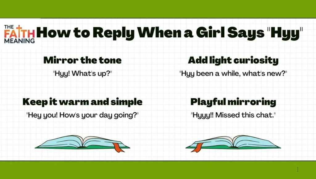 How to Reply When a Girl Says "Hyy"