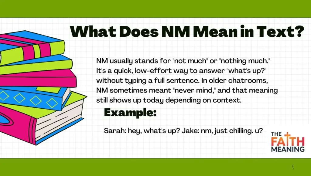 What Does NM Mean in Text?