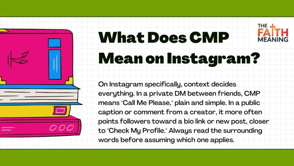 What Does CMP Mean on Instagram?