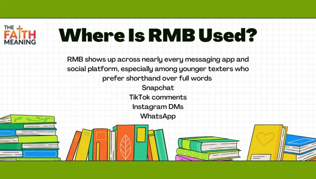 Where Is RMB Used?