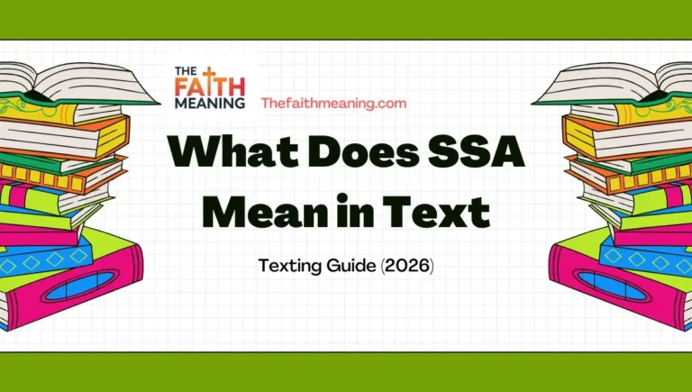 What Does SSA Mean in Text Texting Guide (2026)