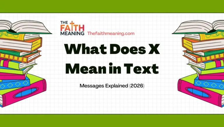 What Does X Mean in Text Messages Explained (2026)