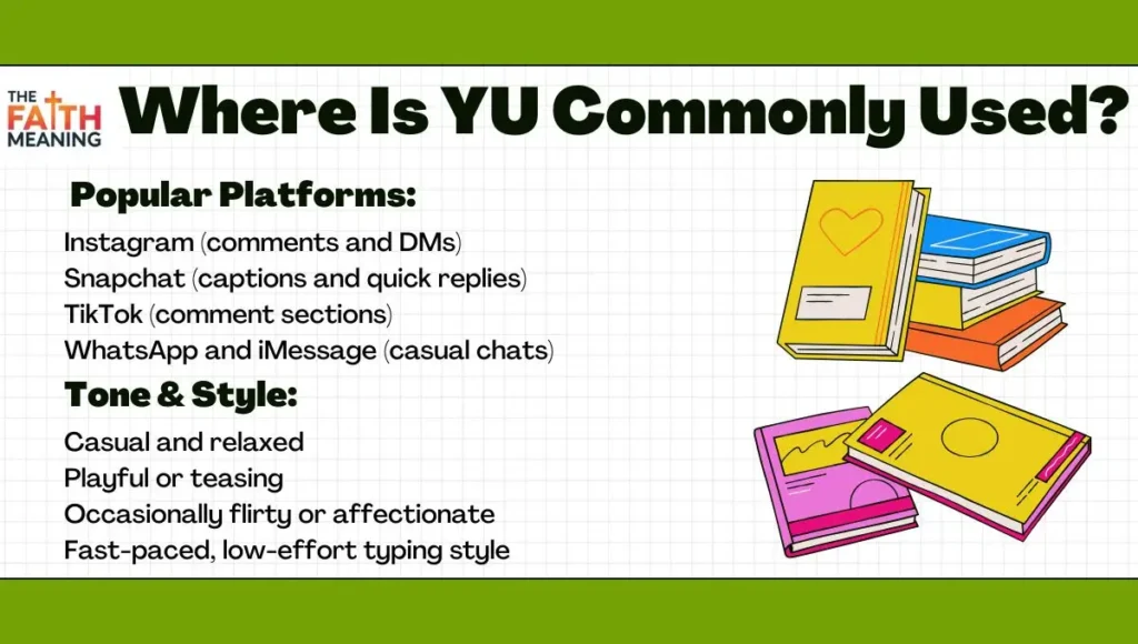 ๐ฑ Where Is YU Commonly Used?