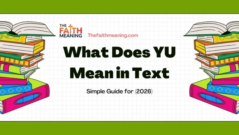 What Does YU Mean in Text 💬 Simple Guide for (2026)🕓