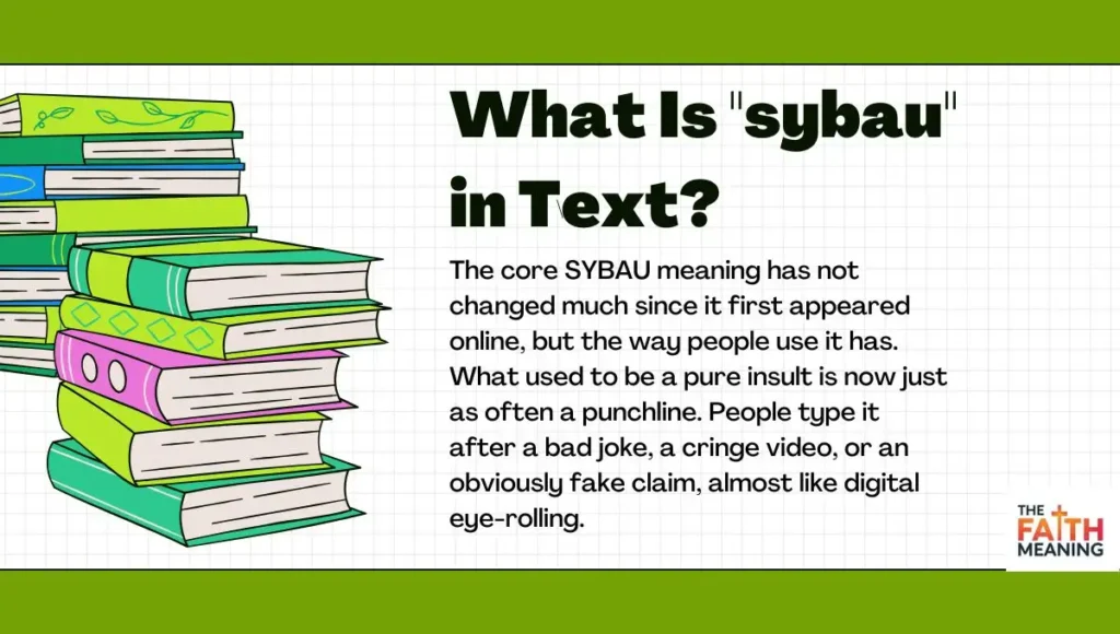 What Is "sybau" in Text?