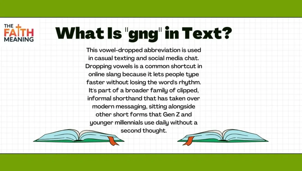 What Is "gng" in Text?