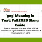 "gng" Meaning in Text: Full 2026 Slang Guide