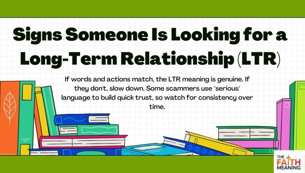 Signs Someone Is Looking for a Long-Term Relationship (LTR)