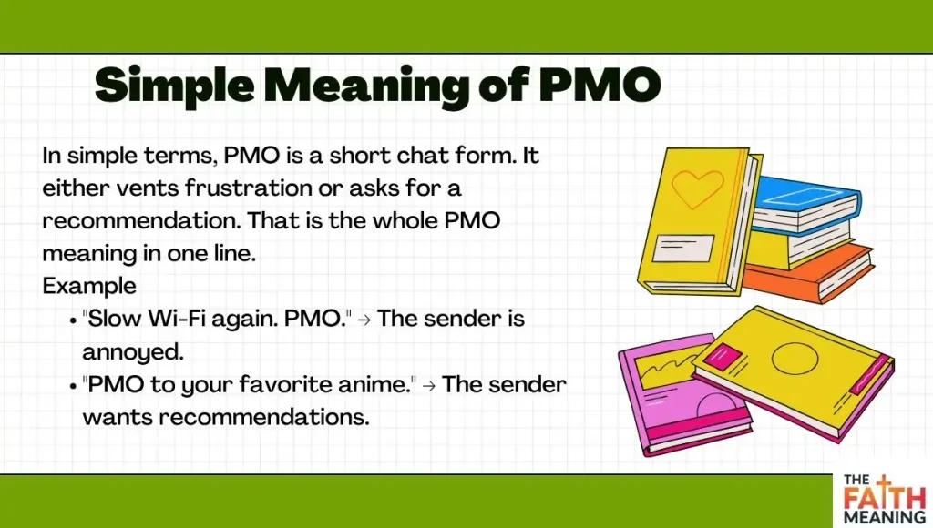 Simple Meaning of PMO