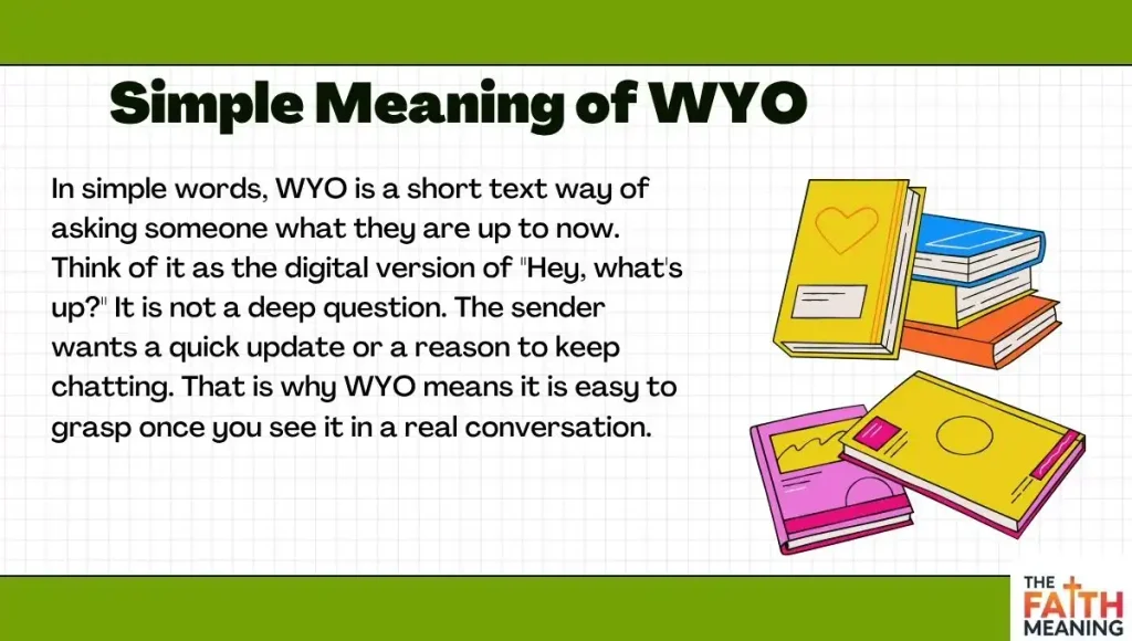 Simple Meaning of WYO