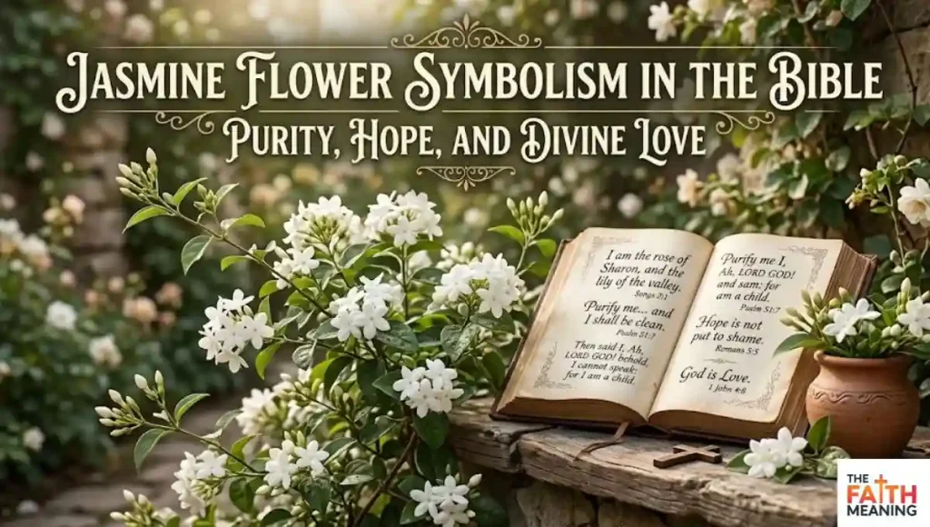 Jasmine Flower Symbolism in the Bible: Purity, Hope, and Divine Love