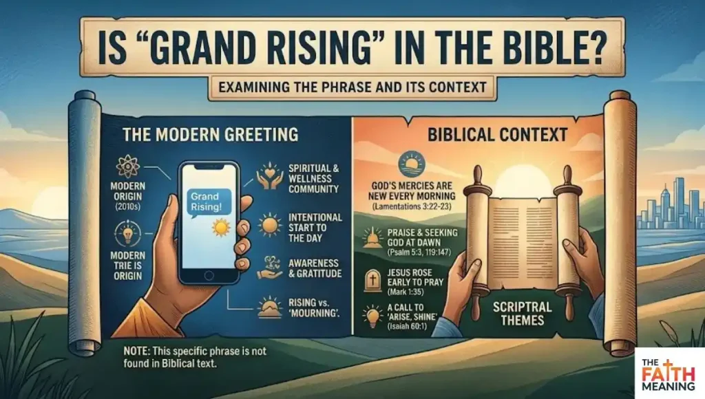 Is "Grand Rising" in the Bible?