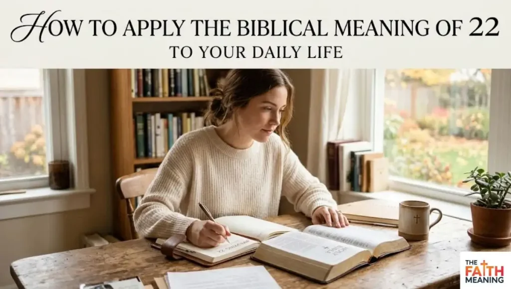 How to Apply the Biblical Meaning of 22 to Your Daily Life