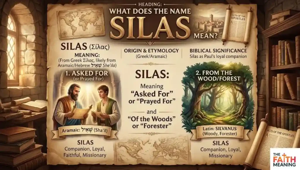 What Does the Name Silas Mean?