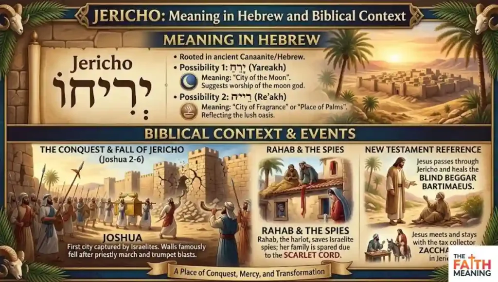 Jericho Meaning in Hebrew and Biblical Context
