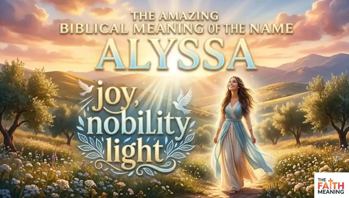 The Amazing Biblical Meaning of the Name ALYSSA
