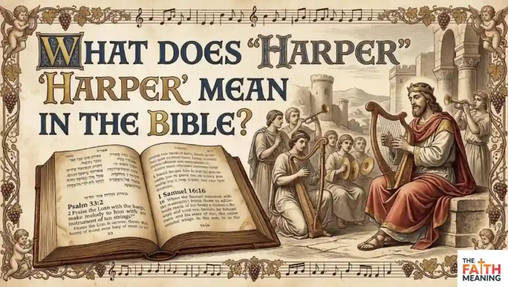 What Does Harper Mean in the Bible?