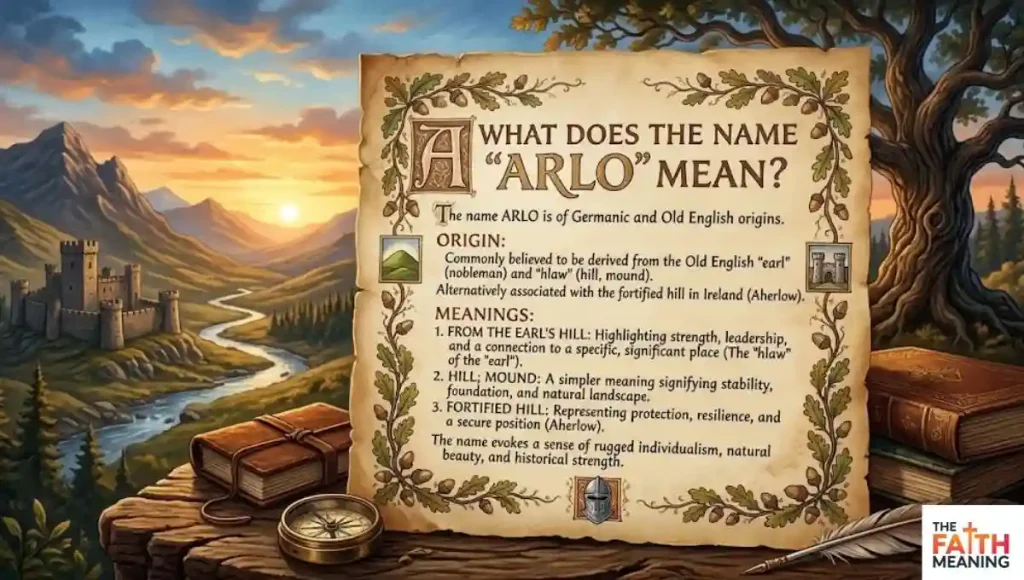 What Does the Name "Arlo" Mean?