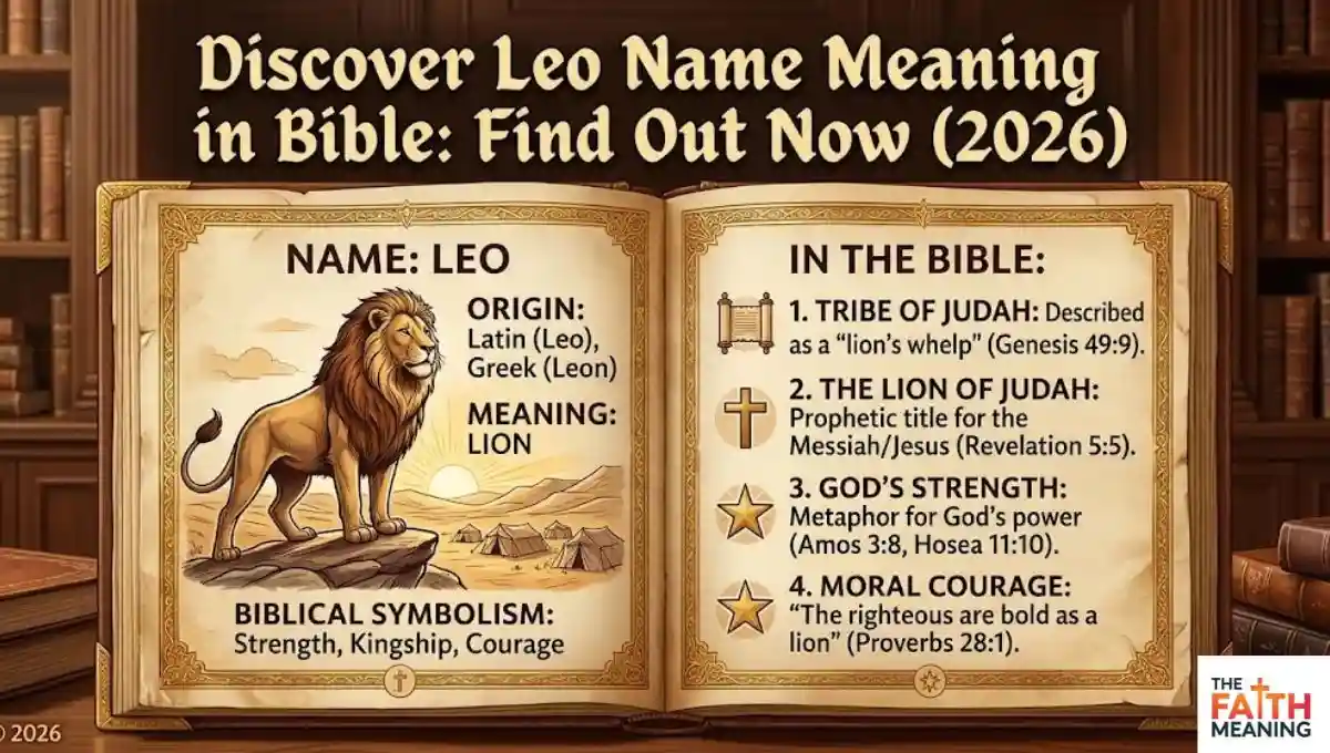 Discover Leo Name Meaning in Bible: Find Out Now (2026)