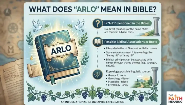 What Does "Arlo Mean in Bible"?