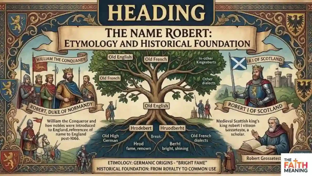 The Name Robert: Etymology and Historical Foundation