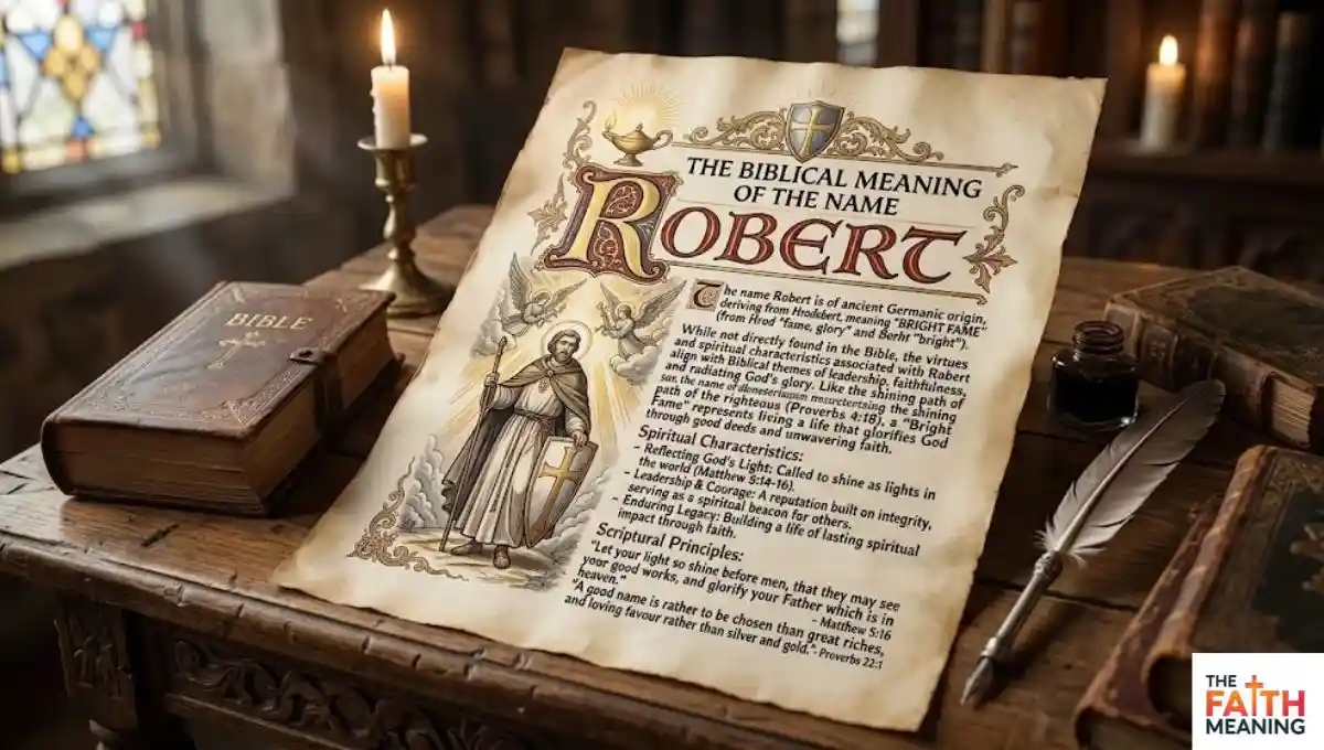 The Biblical Meaning of Name Robert