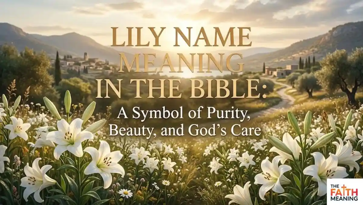 Lily Name Meaning in the Bible: A Symbol of Purity, Beauty, and God's Care