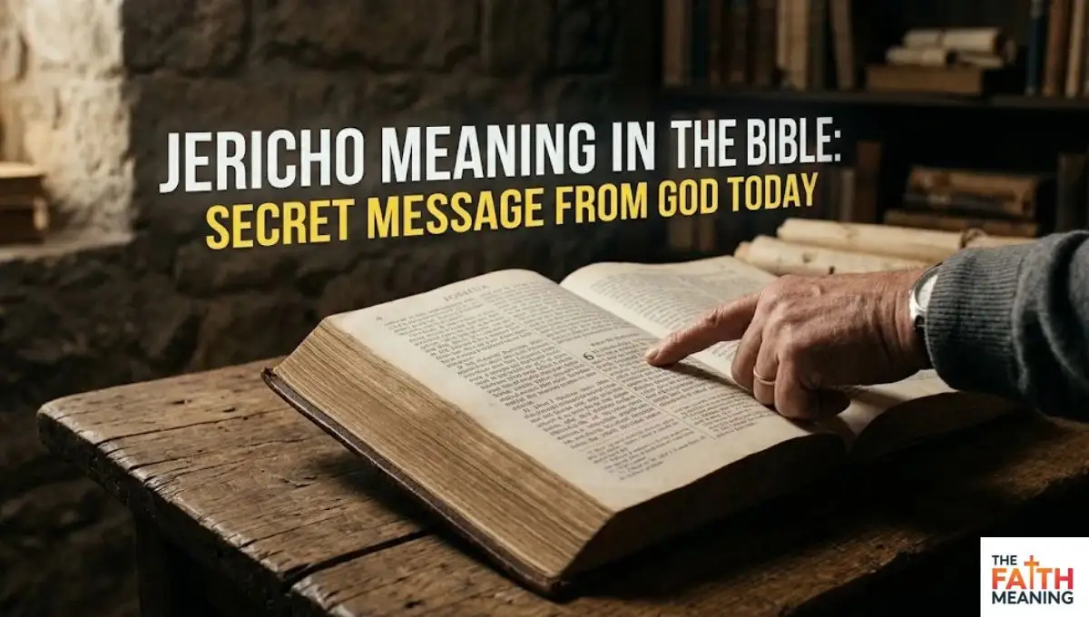 Jericho Meaning in the Bible: Secret Message from God Today