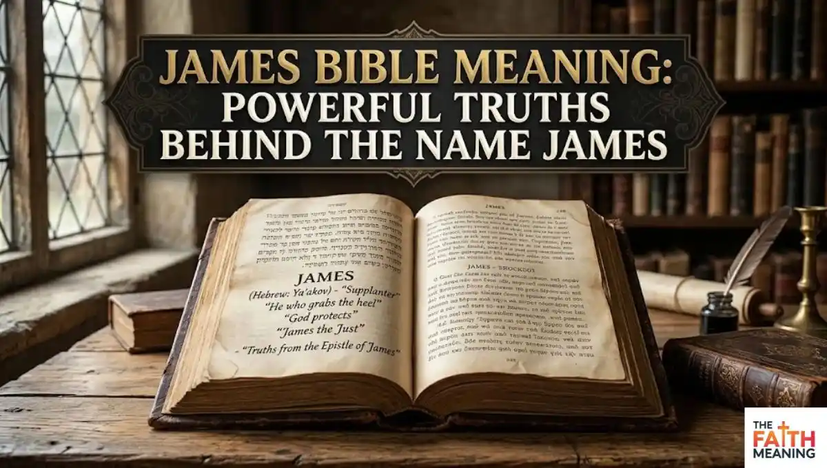 James Bible Meaning: Powerful Truths Behind the Name James