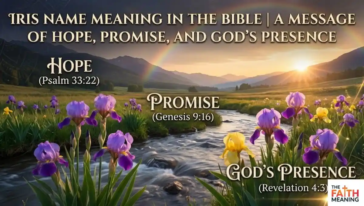Iris Name Meaning in the Bible | A Message of Hope, Promise, and God’s Presence