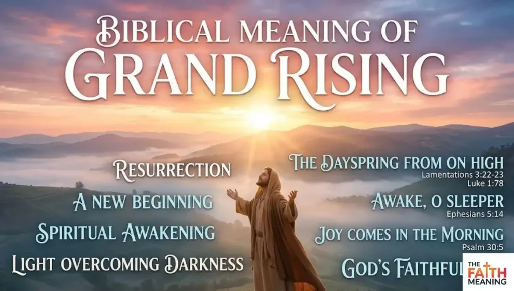 Biblical Meaning of Grand Rising