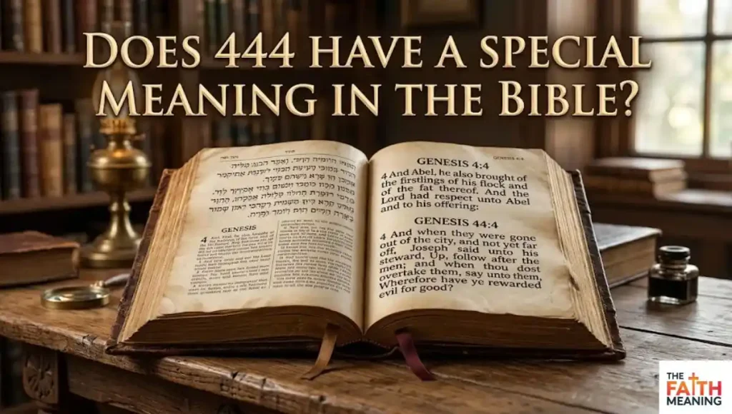 Does 444 Have a Special Meaning in the Bible?