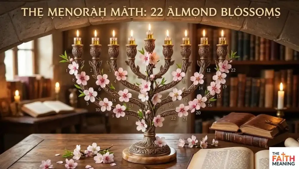 The Menorah Math: 22 Almond Blossoms