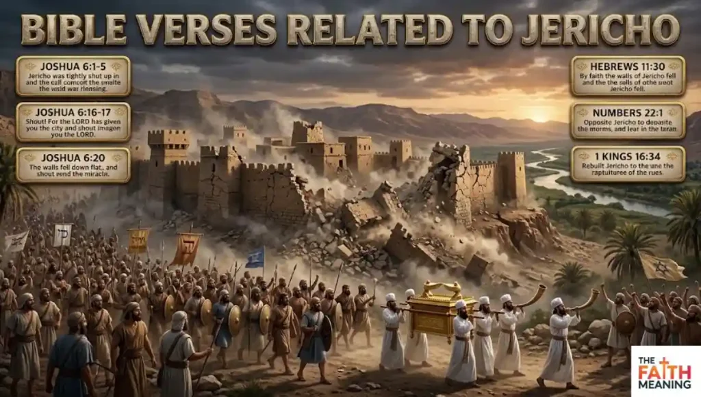 Bible Verses Related to Jericho