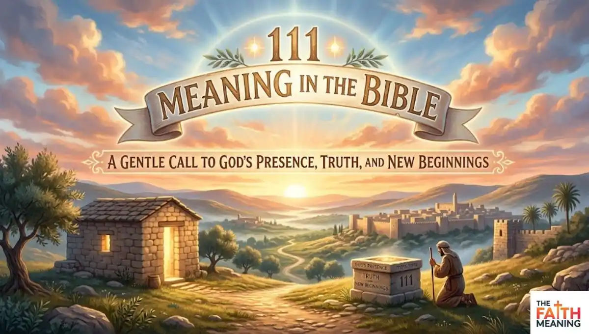 111 Meaning in the Bible: A Gentle Call to God’s Presence, Truth, and New Beginnings