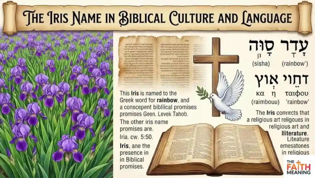 The Iris Name in Biblical Culture and Language