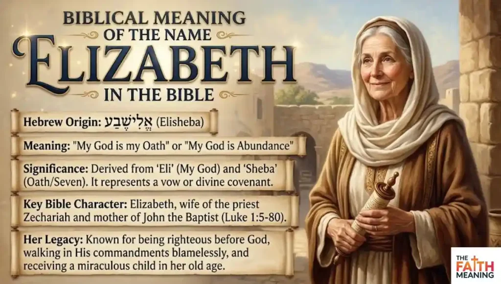 Biblical Meaning of Elizabeth Name in the Bible