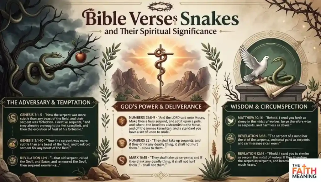 Bible Verses About Snakes and Their Spiritual Significance