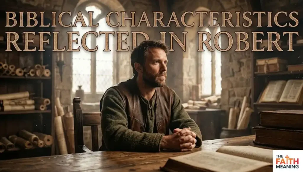 Biblical Characteristics Reflected in Robert
