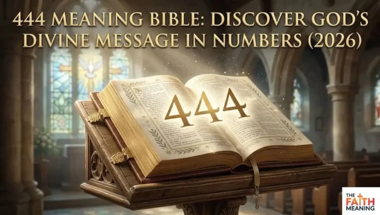444 Meaning Bible: Discover God's Divine Message in Numbers (2026)