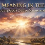 Deity Meaning in the Bible: Understanding God’s Divine Nature and Presence