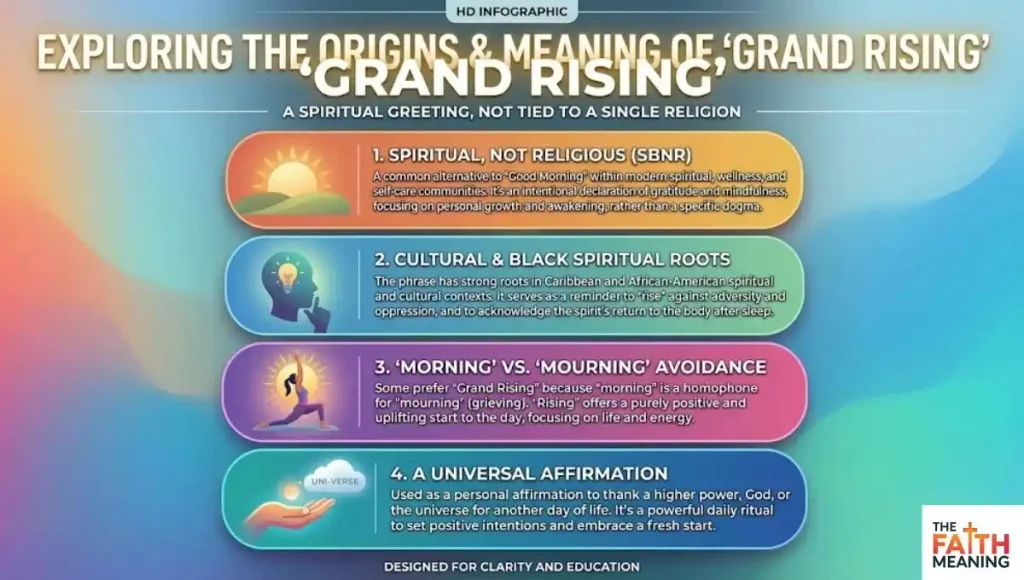 What Religion Says "Grand Rising"?