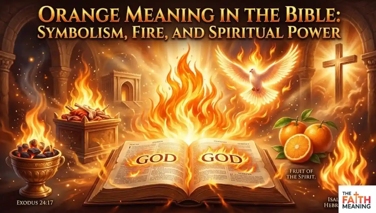 Orange Meaning in the Bible: Symbolism, Fire, and Spiritual Power