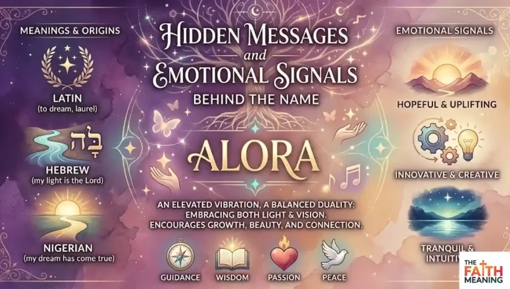 Hidden Messages and Emotional Signals Behind the Name Alora