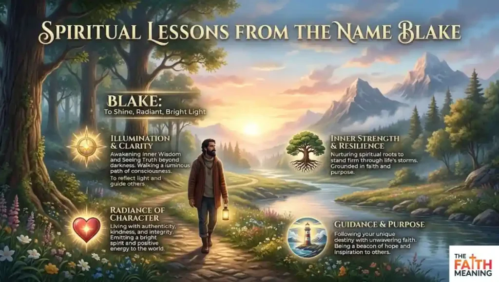 Spiritual Lessons from the Name Blake