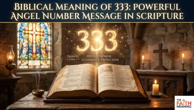 Biblical Meaning of 333: Powerful Angel Number Message in Scripture