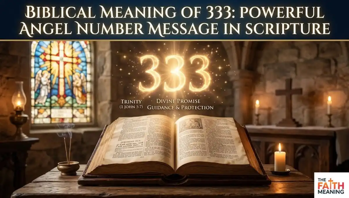 Biblical Meaning of 333: Powerful Angel Number Message in Scripture