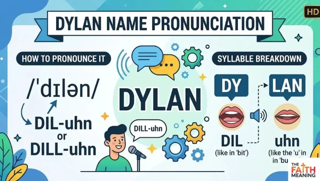 Dylan Name Pronunciation